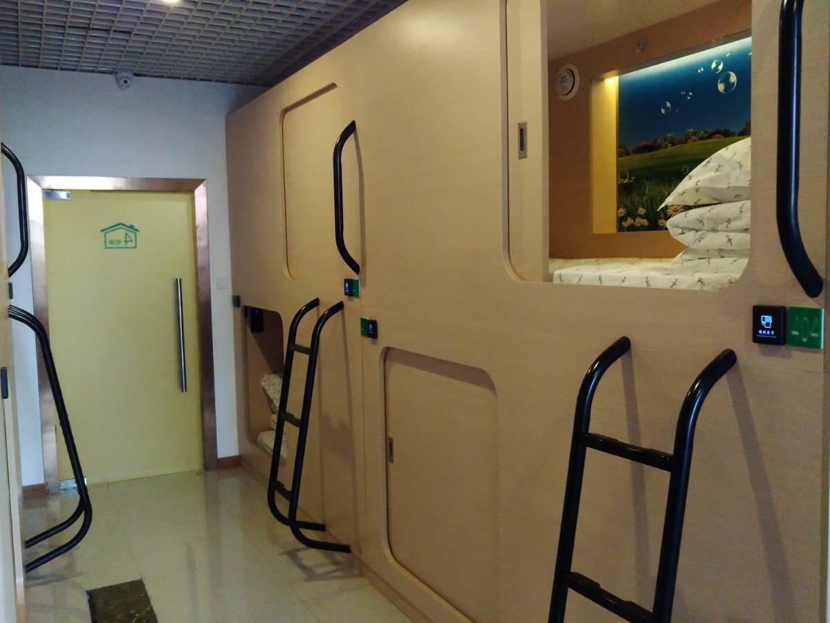 The Olive Tree Capsule Hostel Shenzhen Eksteriør billede